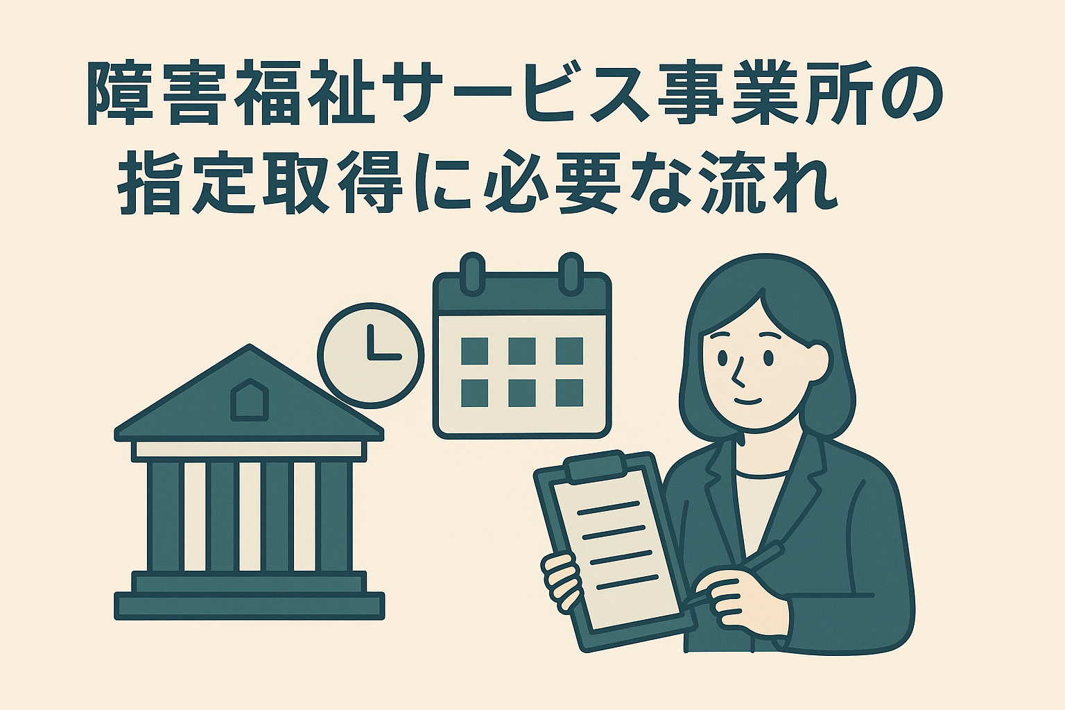 障害福祉サービス事業所の指定取得までの流れ｜法人設立から申請・審査まで徹底解説